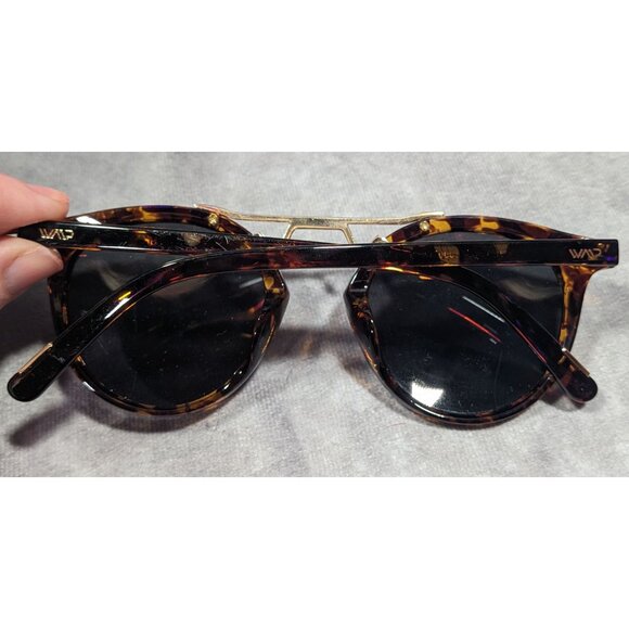 WMP Skyler Tortoise And Told Tone Retro Sunglasses - Picture 8 of 9